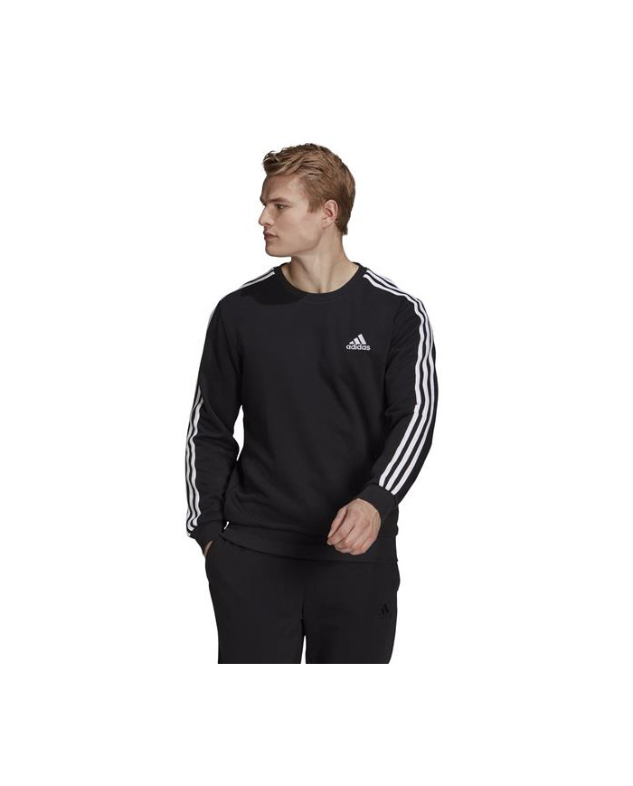 Bluza męska adidas Performance M 3S FT SWT GK9078 Czarna - Sklep online Mastersport