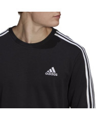Bluza męska adidas Performance M 3S FT SWT GK9078 Czarna - Sklep online Mastersport