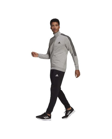 Dres męski adidas Performance M 3S FT TT TS GK9975 Szary - Sklep online Mastersport