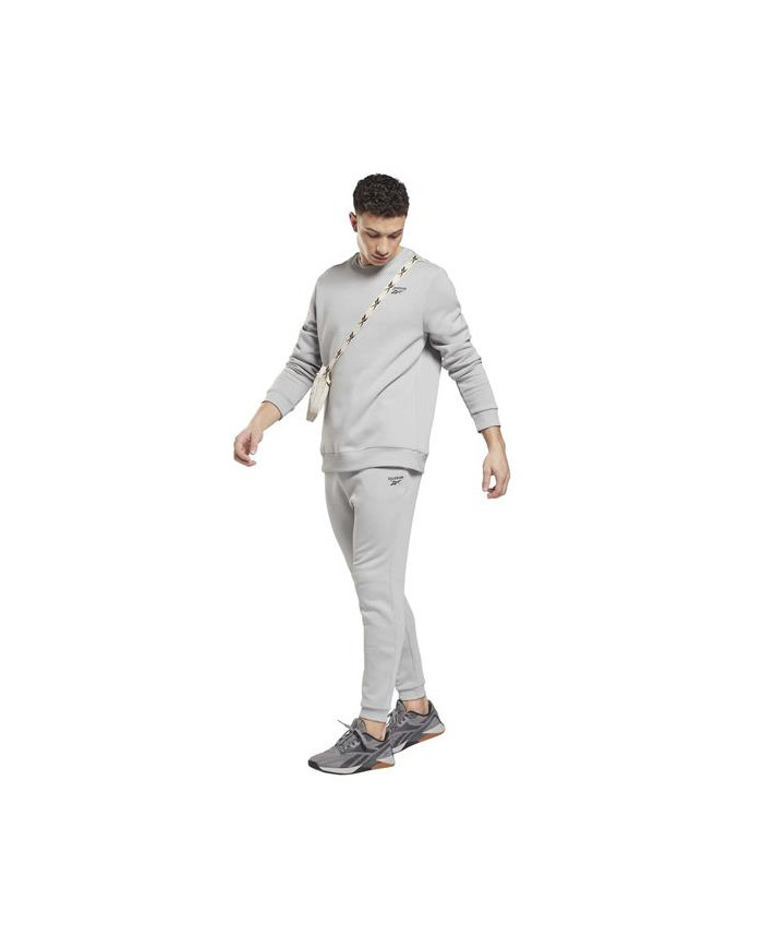 Spodnie męskie Reebok RI LEFT LEG JOGGER HG4457 Szare - Sklep online Mastersport