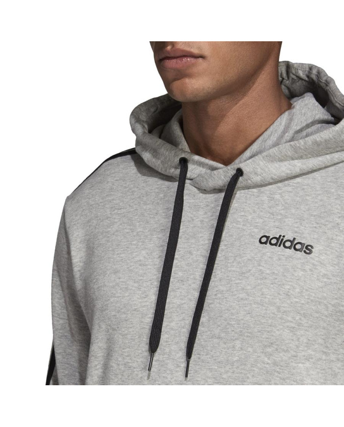 Bluza męska adidas Performance E 3S PO FT DQ3091 Szara - Sklep online Mastersport
