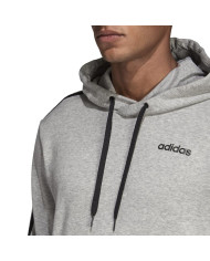 Bluza męska adidas Performance E 3S PO FT DQ3091 Szara - Sklep online Mastersport