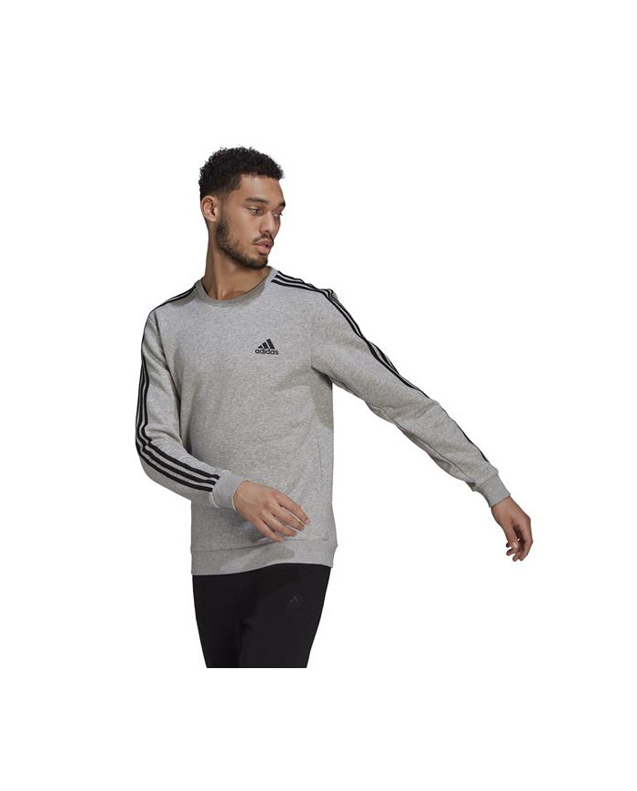 Bluza męska adidas Performance M 3S FL SWT GK9110 Szara - Sklep online Mastersport