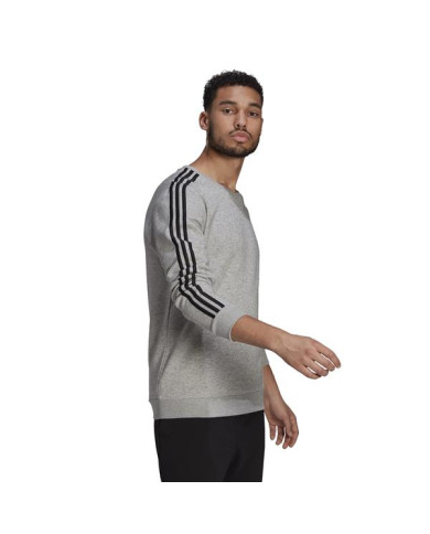 Bluza męska adidas Performance M 3S FL SWT GK9110 Szara - Sklep online Mastersport