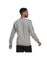 Bluza męska adidas Performance M 3S FL SWT GK9110 Szara - Sklep online Mastersport