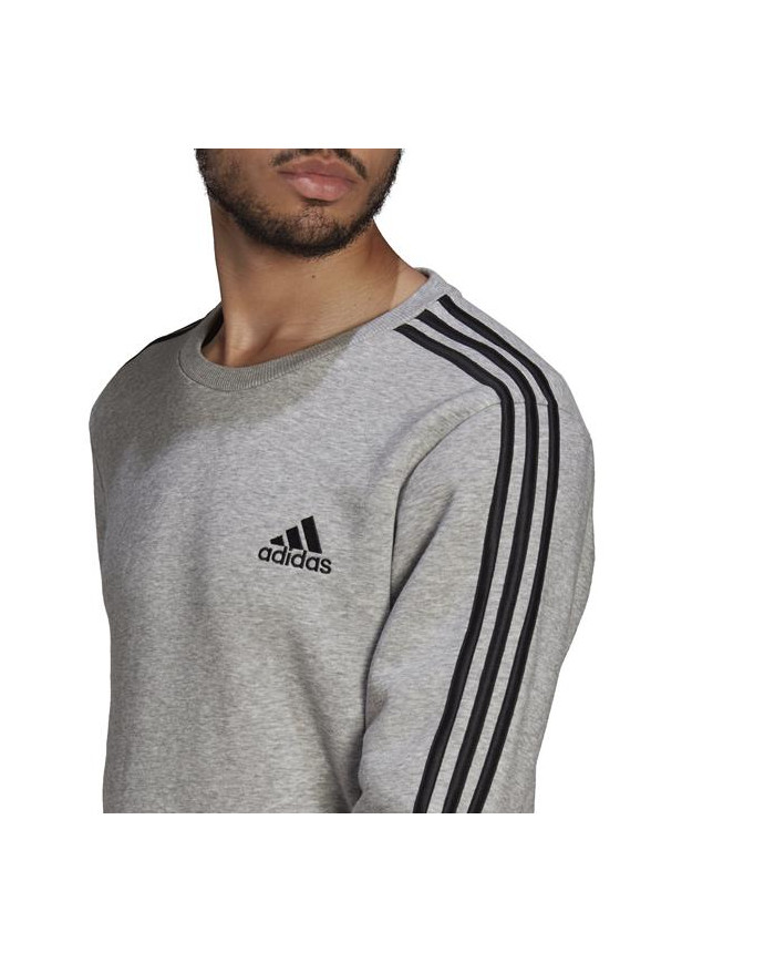 Bluza męska adidas Performance M 3S FL SWT GK9110 Szara - Sklep online Mastersport