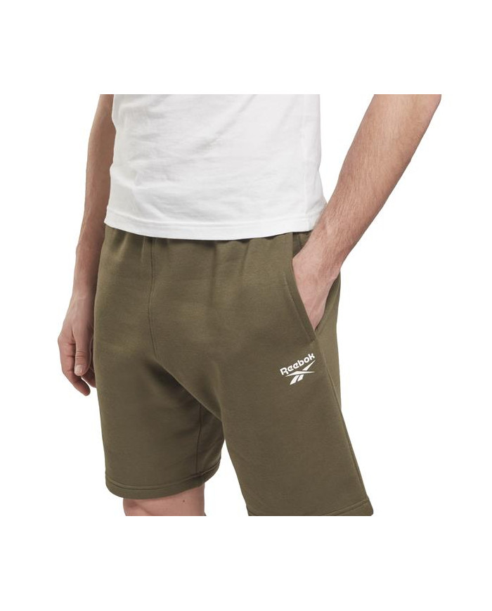 Szorty męskie Reebok RI LEFT LEG LOGO SH HG4455 Zielone - Sklep online Mastersport