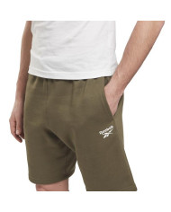 Szorty męskie Reebok RI LEFT LEG LOGO SH HG4455 Zielone - Sklep online Mastersport