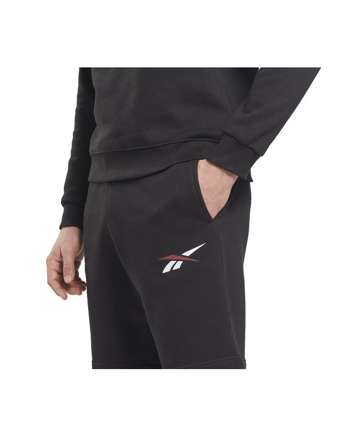 Szorty męskie Reebok TE VECTOR FLEECE SH HI0584 Czarne - Sklep online Mastersport
