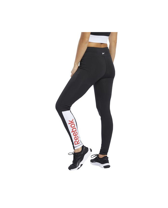 Spodnie damskie Reebok TE LINEAR LOGO LEGG FK6692 Czarne - Sklep online Mastersport