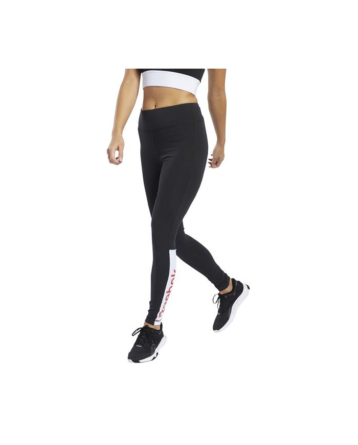 Spodnie damskie Reebok TE LINEAR LOGO LEGG FK6692 Czarne - Sklep online Mastersport