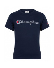 Koszulka dziecięca Champion CREWNECK T-SHIRT 305954BS538 Niebieska - Sklep online Mastersport