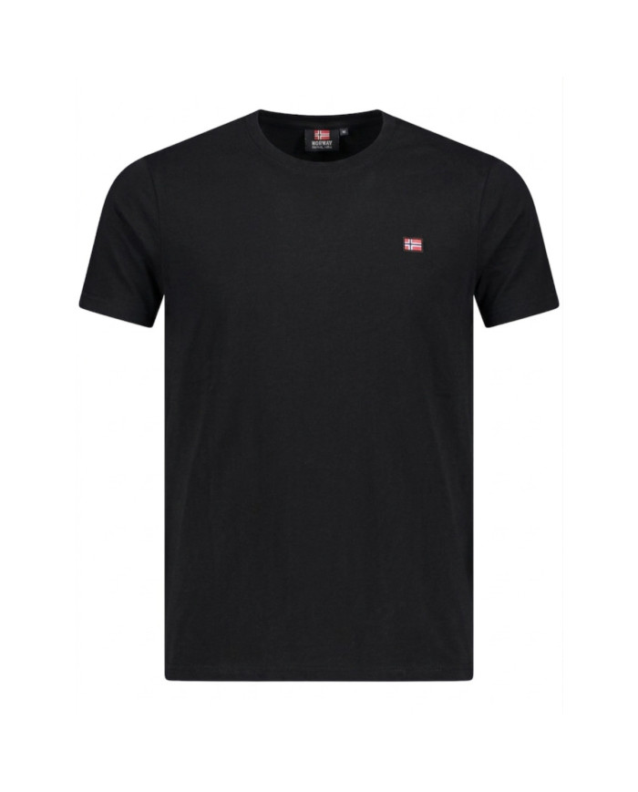 Koszulka męska Norway MAN T-SHIRT 836010BLAC Czarna - Sklep online Mastersport