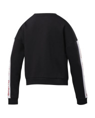 Bluza damska Reebok LINEAR LOGO CREW EK1353 Czarna - Sklep online Mastersport