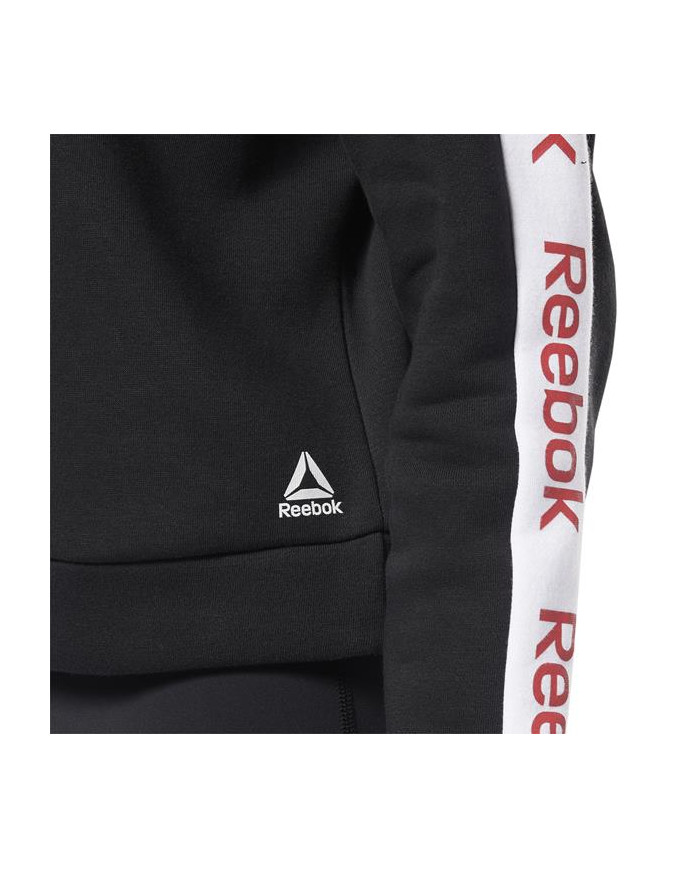 Bluza damska Reebok LINEAR LOGO CREW EK1353 Czarna - Sklep online Mastersport