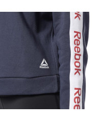 Bluza damska Reebok LINEAR LOGO CREW EK1355 Niebieska - Sklep online Mastersport