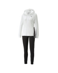 Dres damski Puma CLASSIC HOODED TRACKSUIT 67369902 Biały - Sklep online Mastersport