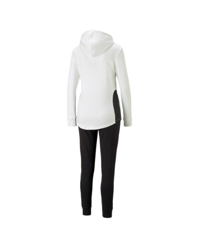 Dres damski Puma CLASSIC HOODED TRACKSUIT 67369902 Biały - Sklep online Mastersport