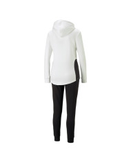 Dres damski Puma CLASSIC HOODED TRACKSUIT 67369902 Biały - Sklep online Mastersport