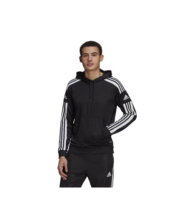 Bluza męska adidas Performance SQ21 HOOD GK9548 Czarna - Sklep online Mastersport