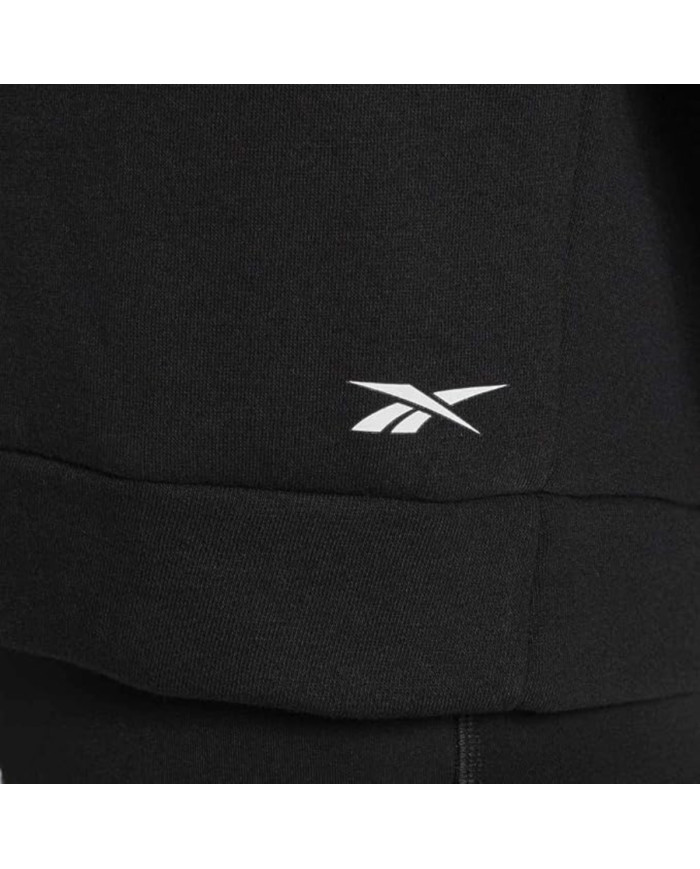 Bluza damska Reebok LINEAR LOGO CREW FR8156 Czarna - Sklep online Mastersport