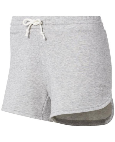 Szorty damskie Reebok TE FRENCH TERRY SHORT FK6662 Szare - Sklep online Mastersport