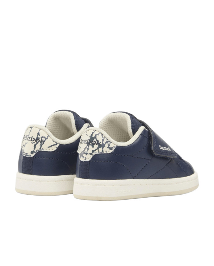 Buty dziecięce Reebok COURT CLEAN HOOK 100269146 Granatowe - Sklep online Mastersport