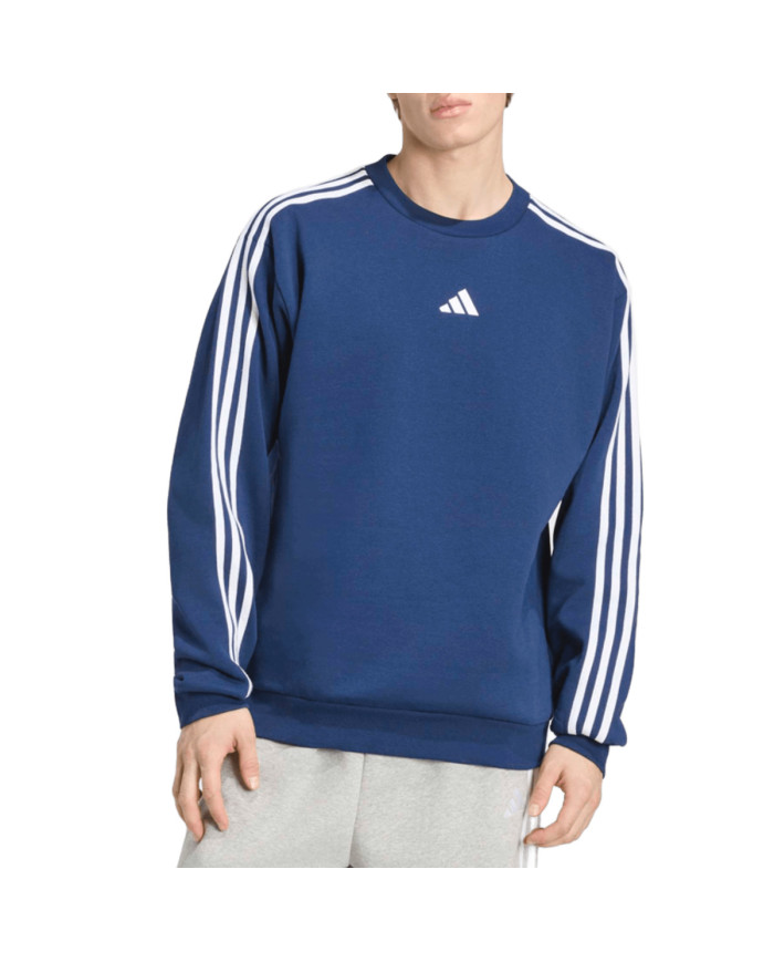 Bluza męska adidas Performance M 3S FL SWT KY4163 Granatowa - Sklep online Mastersport