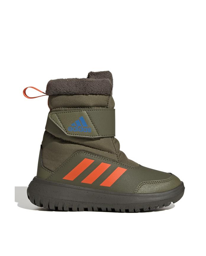 Buty dziecięce adidas Performance WINTERPLAY C GZ6797 Zielone - Sklep online Mastersport