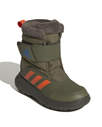 Buty dziecięce adidas Performance WINTERPLAY C GZ6797 Zielone - Sklep online Mastersport