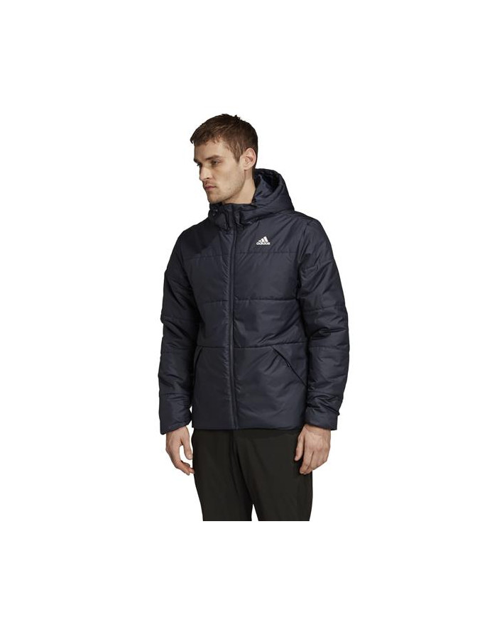 Kurtka męska adidas Performance BSC HOOD INS J FT2537 Niebieska - Sklep online Mastersport