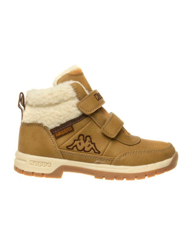 Buty dziecięce Kappa BRIGHT MID FUR K 260329K4143 Beżowe - Sklep online Mastersport