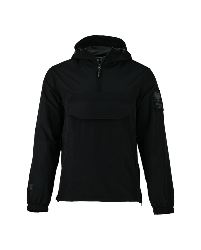 Kurtka męska Monotox ANORAK VS BLACK GRAPHITE MX23114 Czarna - Sklep online Mastersport