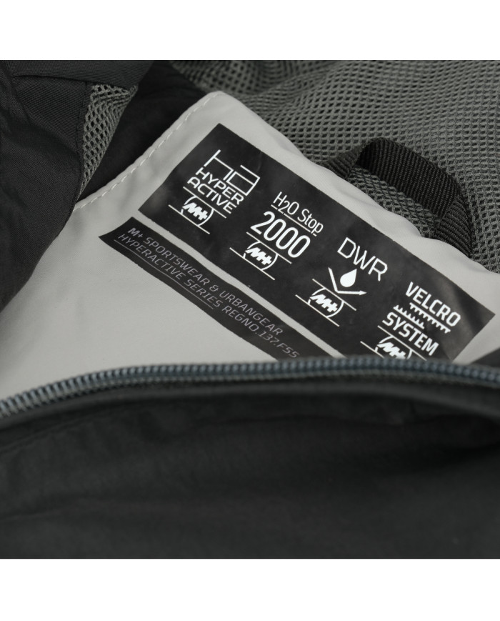 Kurtka męska Monotox ANORAK VS BLACK GRAPHITE MX23114 Czarna - Sklep online Mastersport