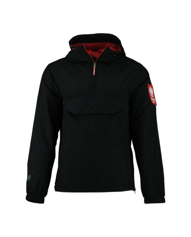 Kurtka męska Monotox ANORAK VS BLACK RED MX23115 Czarna - Sklep online Mastersport
