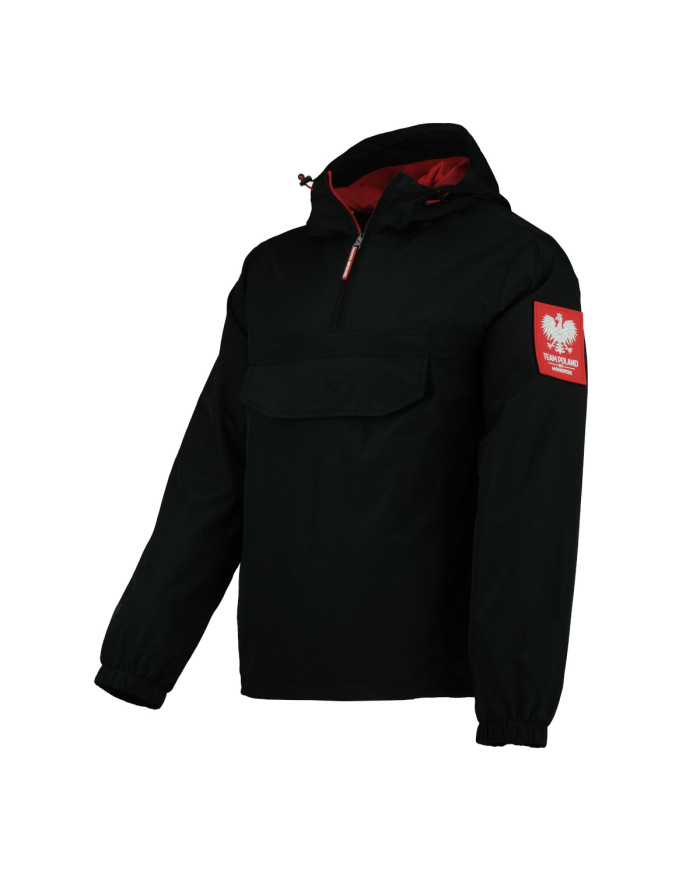 Kurtka męska Monotox ANORAK VS BLACK RED MX23115 Czarna - Sklep online Mastersport