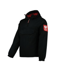 Kurtka męska Monotox ANORAK VS BLACK RED MX23115 Czarna - Sklep online Mastersport