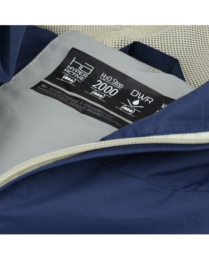 Kurtka męska Monotox ANORAK VS NAVY LIGHT GREY MX23119 Granatowa - Sklep online Mastersport