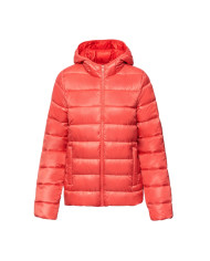 Kurtka damska Champion HOODED POLYFILLED JACKET 115750PS171 Różowa - Sklep online Mastersport