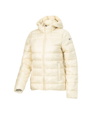 Kurtka damska Champion HOODED POLYFILLED JACKET 115750YS014 Beżowa - Sklep online Mastersport
