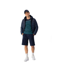 Kurtka męska Champion HOODED JACKET 218073BS501 Niebieska - Sklep online Mastersport