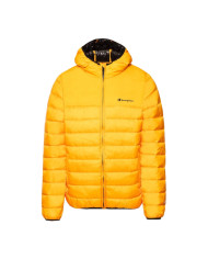 Kurtka męska Champion HOODED JACKET 218073YS113 Żółta - Sklep online Mastersport