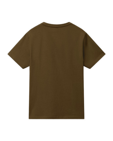 Koszulka męska Napapijri SALIS SS SUM DARK OLIVE NP0A4H8DG3A Zielona - Sklep online Mastersport