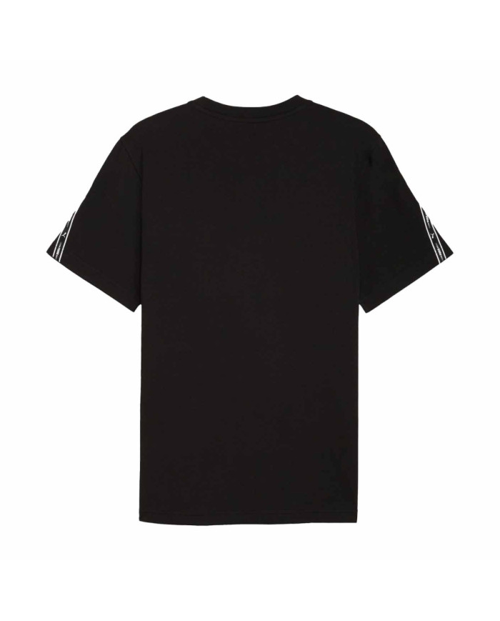 Koszulka męska Puma ESS TAPE TEE 69169301 Czerwona - Sklep online Mastersport