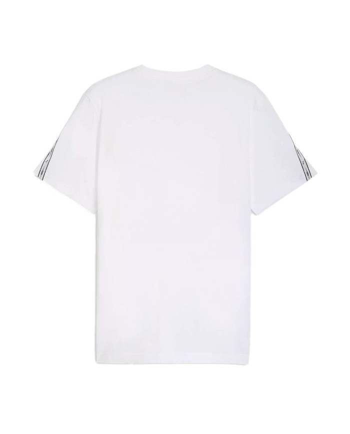 Koszulka męska Puma ESS TAPE TEE 69169302 Biała - Sklep online Mastersport