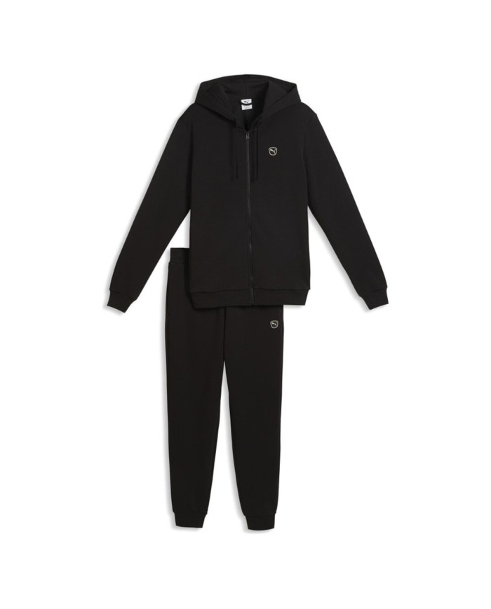 Dres męski Puma ESS ELEVATED SUIT 69177101 Czarny - Sklep online Mastersport