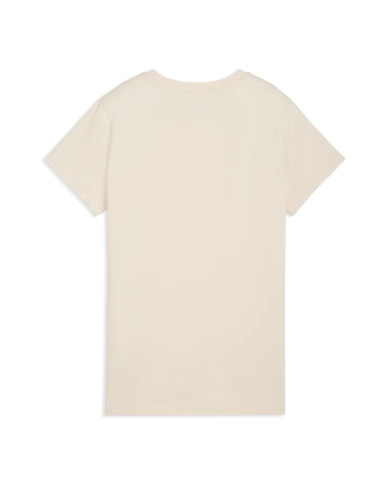 Koszulka damska Puma ESS SCRIPT TEE 69176087 Beżowa - Sklep online Mastersport