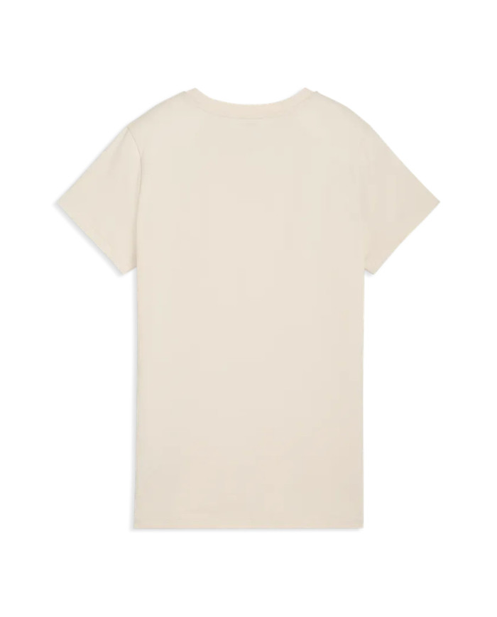 Koszulka damska Puma ESS SCRIPT TEE 69176087 Beżowa - Sklep online Mastersport