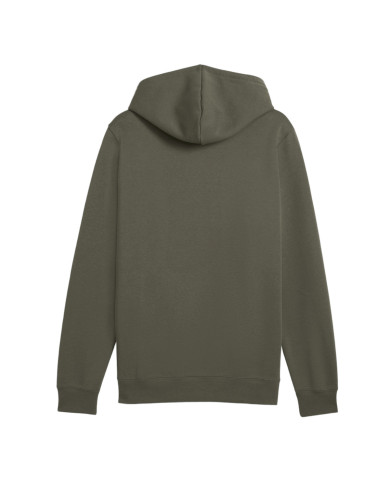 Bluza męska Puma ESS SMALL LOGO CENTERED HOODIE FL 69291486 Zielona - Sklep online Mastersport