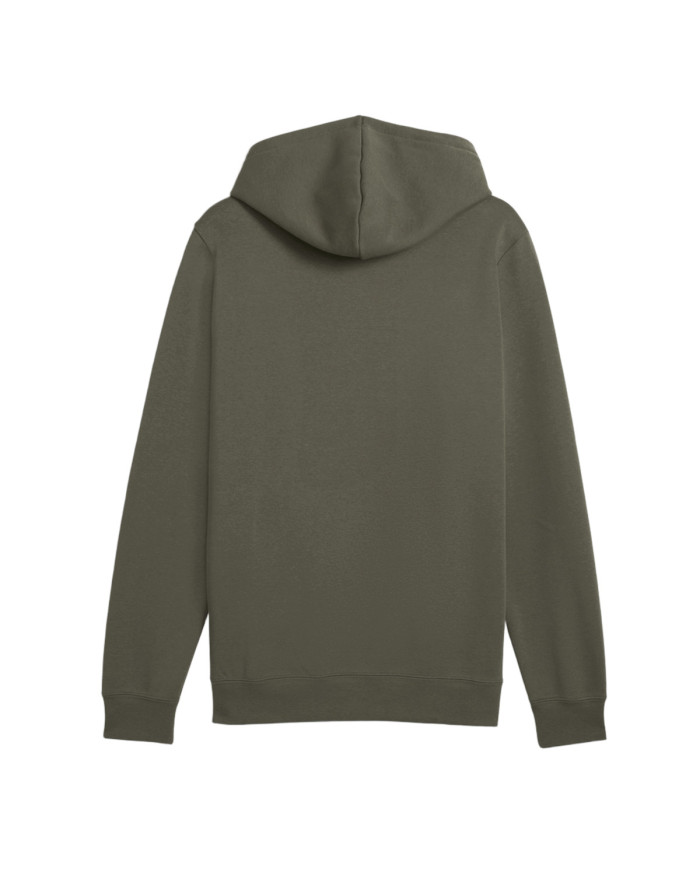 Bluza męska Puma ESS SMALL LOGO CENTERED HOODIE FL 69291486 Zielona - Sklep online Mastersport